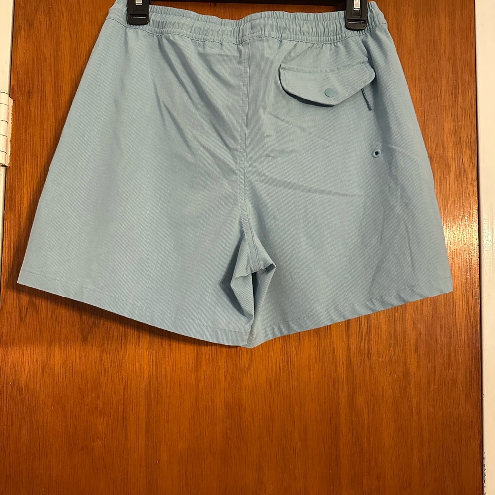 Athleta Marin 5” Blue Board Shorts Lightweight Performance - Picture 2 of 5